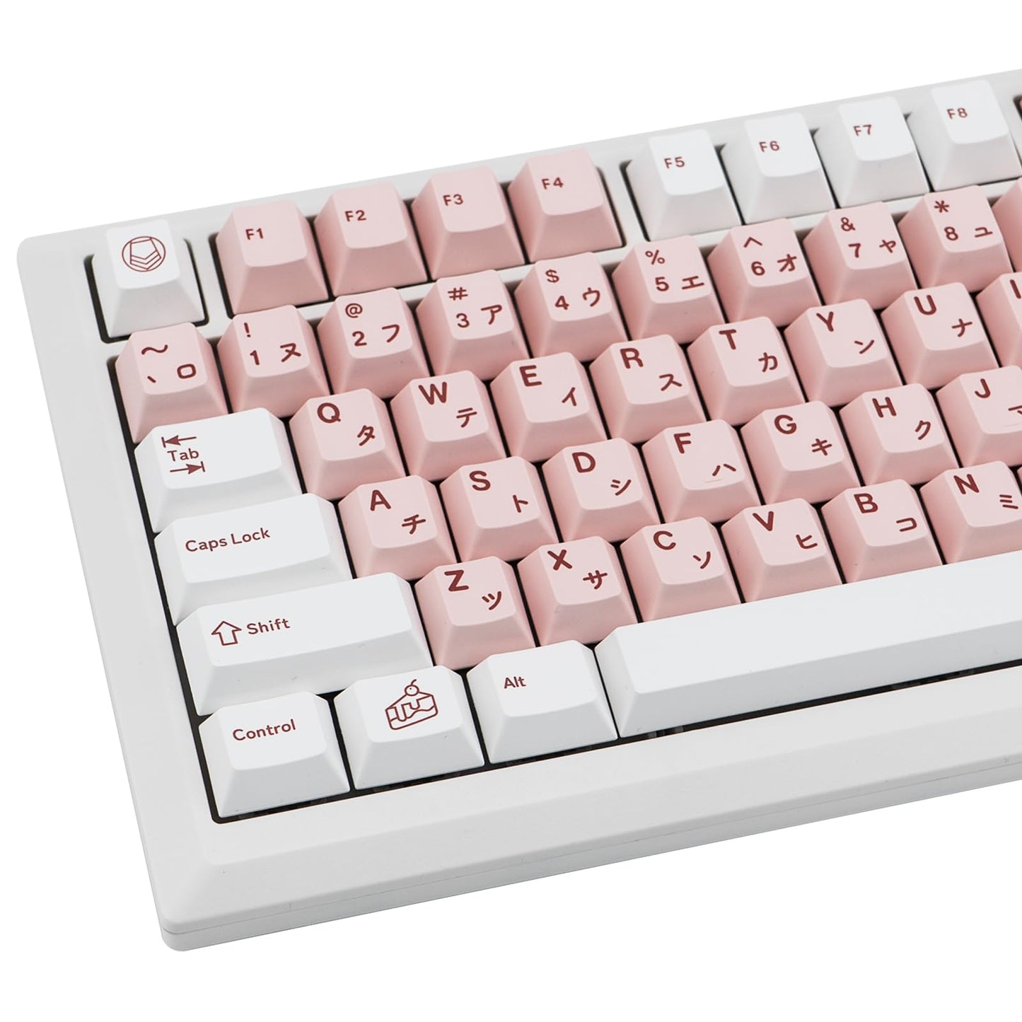 Japanese Keycaps 129 Keys Chocolate PBT Keycap Dye Sub Cherry Profile Keycaps Donut Theme Custom Key caps Set Fit for 61/64/87/104/108 Mechanical Keyboards Cherry Mx Gateron Switches