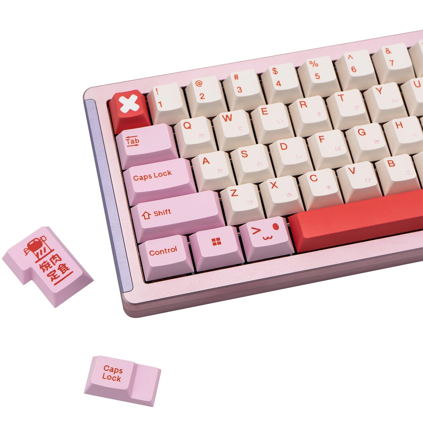Japanese Keycaps 129 Keys Chocolate PBT Keycap Dye Sub Cherry Profile Keycaps Donut Theme Custom Key caps Set Fit for 61/64/87/104/108 Mechanical Keyboards Cherry Mx Gateron Switches